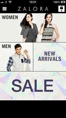 【iOS App】用手機購歐美風格新衣