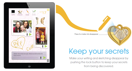 讓小孩用吊咀在 iPad 鎖上心事