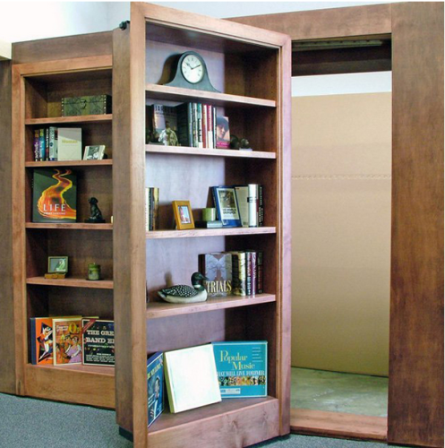 推開書架後的神秘領域