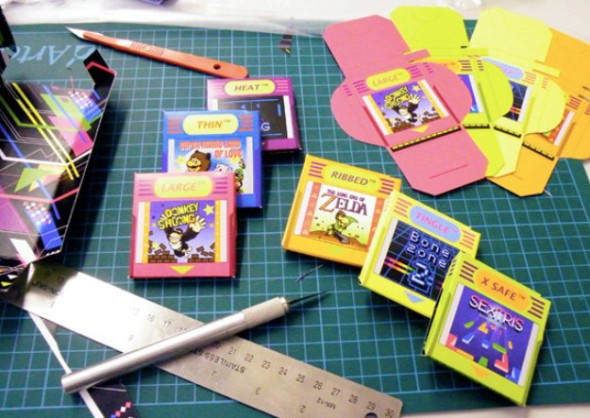 免尷尬！安全套成任天堂遊戲卡帶