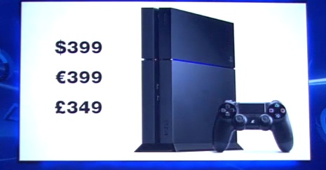 【報價】PS4 定價 US$399