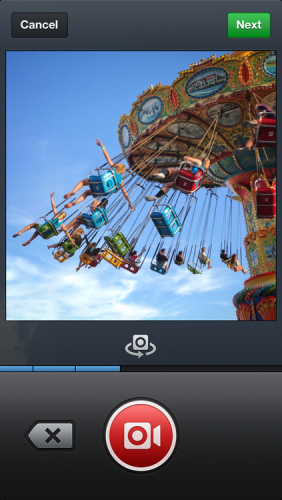 即日用得、支援防手震．Instagram 加拍片分享功能