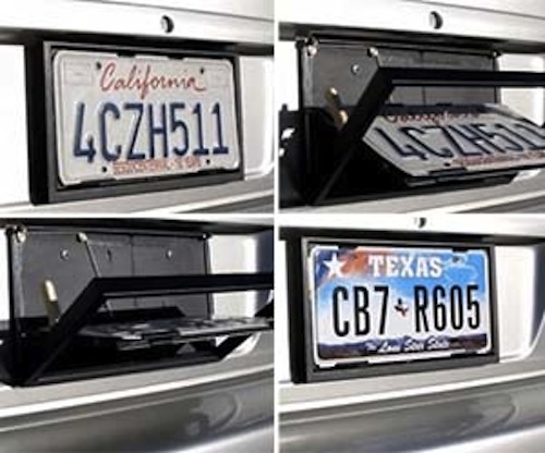 隨時變臉！美國網站售賣蠱惑車牌裝置