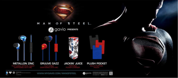 【結果公佈】$0 免費試用《超人：鋼鐵英雄》版 gavio 扁線耳機 / 手機套