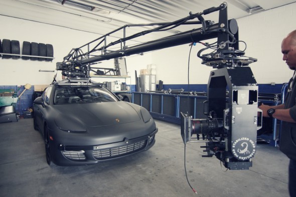 Porsche Panamera 飛車特技專用拍攝車