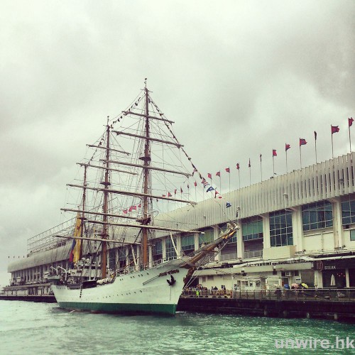 大航海時代！直擊哥倫比亞仿古帆船「光榮號」抵港盛況