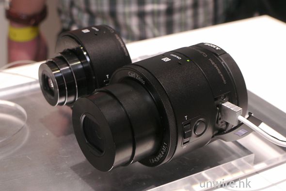 【IFA 新機試玩】手機/平板攝力大提升．Sony QX10/QX100