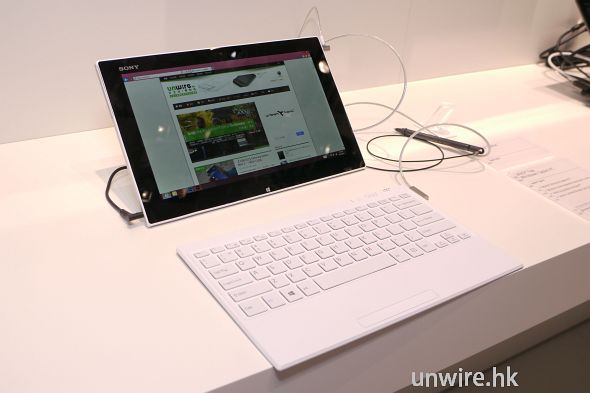 【IFA 新機試玩】11 吋 1080p Win 8 平板．Sony VAIO Tab 11