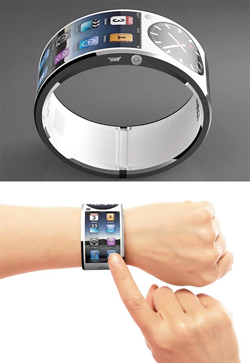 1.5 吋 iWatch 原型機已出爐！將會採用可彎曲 OLED 屏幕？