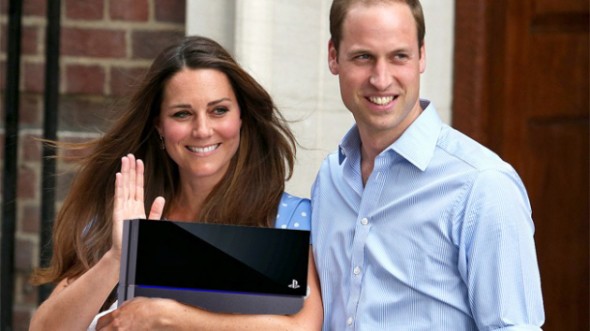 威廉王子: 想玩 PS4 怕比老婆炸型!!