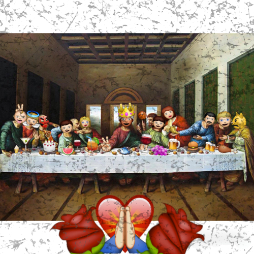 當世界名畫遇上表情符號..