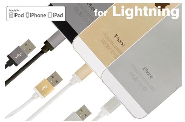 Apple 認證！襯到絕的金色 Lightning 登場