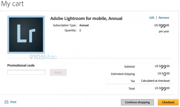 Adobe 即將推出 iPad 版 Lightroom？