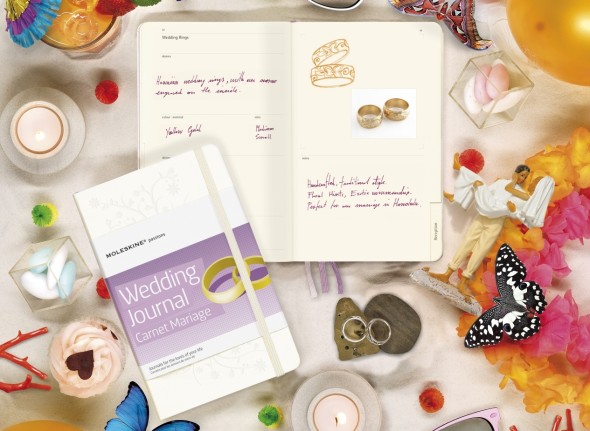 收藏甜蜜回憶！Moleskine 婚嫁筆記本