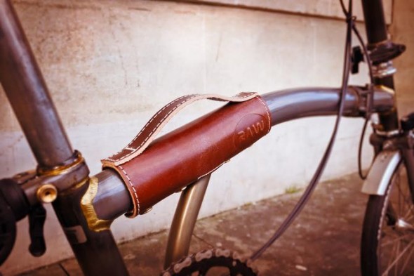 經典 Brompton 摺車專用 Carry Handle 真皮手挽