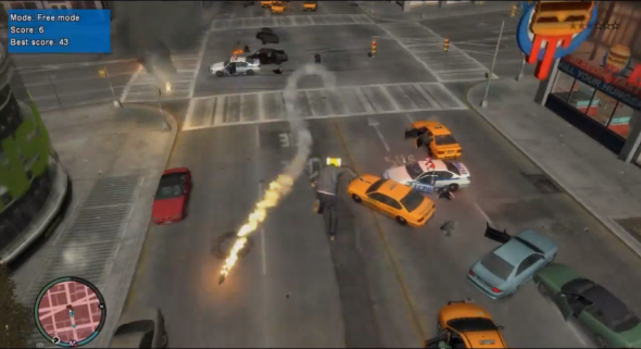 比 6 星更難玩！當 GTA 遇上 Flappy Bird….