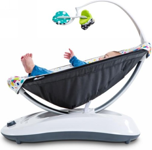 智能電動嬰兒搖椅！4moms rockaRoo