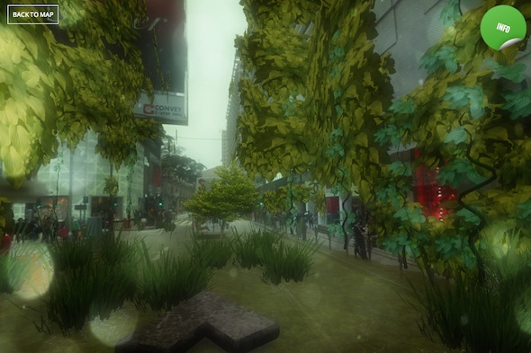 Google Maps 大變身  香港變原始森林