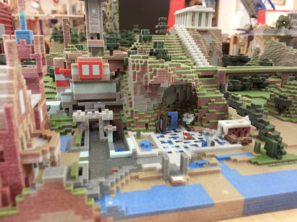 免費轉模軟件  製出超精美 3D Print Minecraft 世界