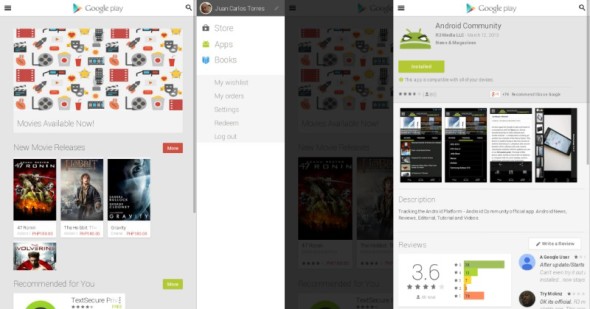 Google Play 改版，新增流動版網頁