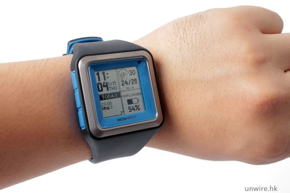 MetaWatch 智能手錶試玩 Party！重拾戴錶的樂趣