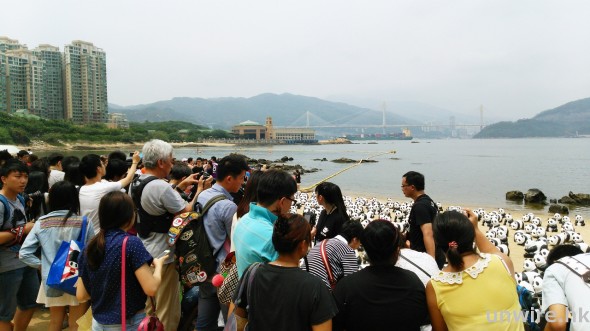 馬灣直擊 1600 熊貓落區！烈日下排隊影國寶