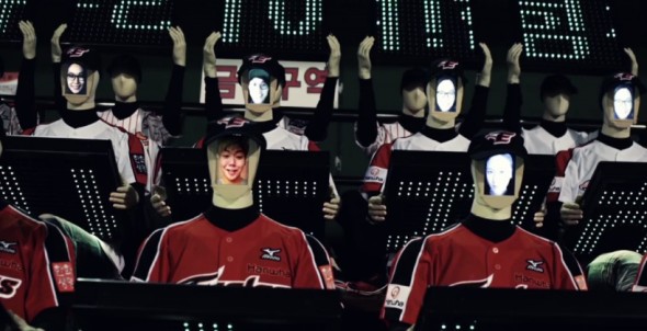 機械人取代粉絲  為棒球隊吶喊助威