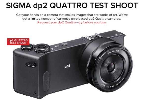 試過先買！Sigma 推出 dp2 試用服務