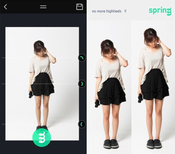 長腿無難度！「變高 App」Spring 登場