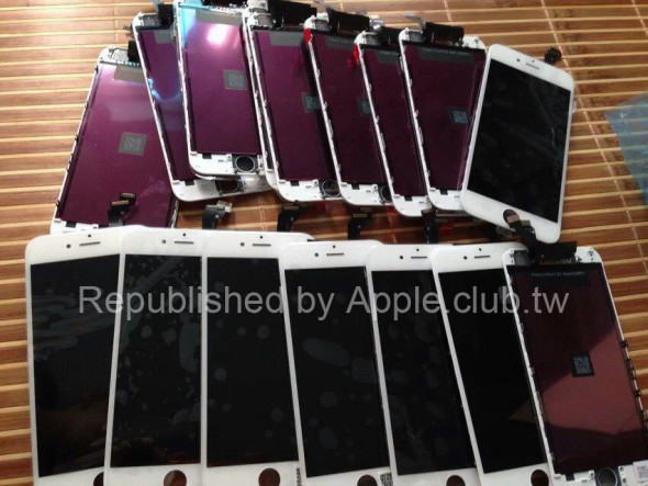 4.7 吋版 iPhone 6 正面熒幕曝光