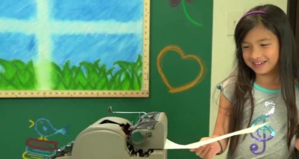 測試 11 位小朋友: 0 人認識打字機，有的以為是 Printer ..