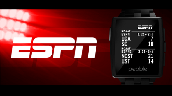 比賽得分即時睇！ EPSN 推 Pebble 專用 App
