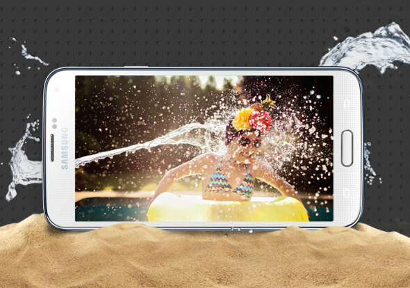 三星 S5 完成冰桶挑戰  點名 HTC M8、iPhone 5s 及 Lumia 930 接力