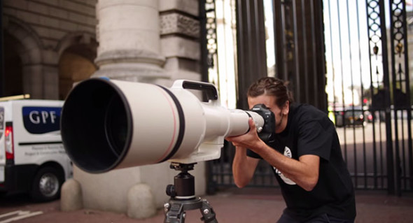 巨無霸現身！Canon 1200mm 巨鏡倫敦實戰