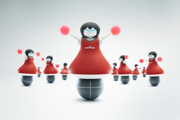 保持隊形！村田製作所開發跳舞啦啦隊機械人