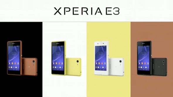 又一部入門機！Sony 發佈 Xperia E3