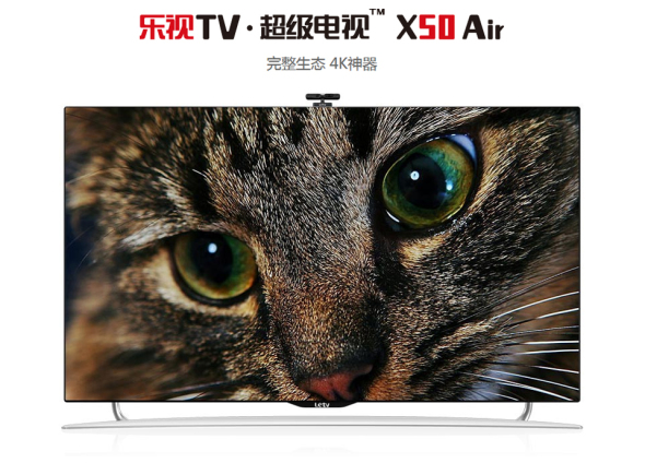 國內媒體 4K 電視排行榜，LETV X50 Air 高分奪冠