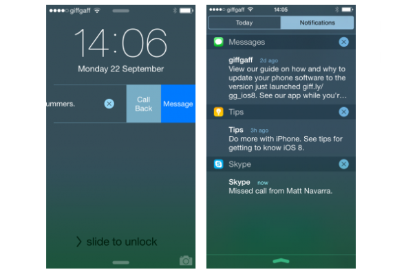 Microsoft 終於更新 Skype App，支援 iOS 8 互動功能