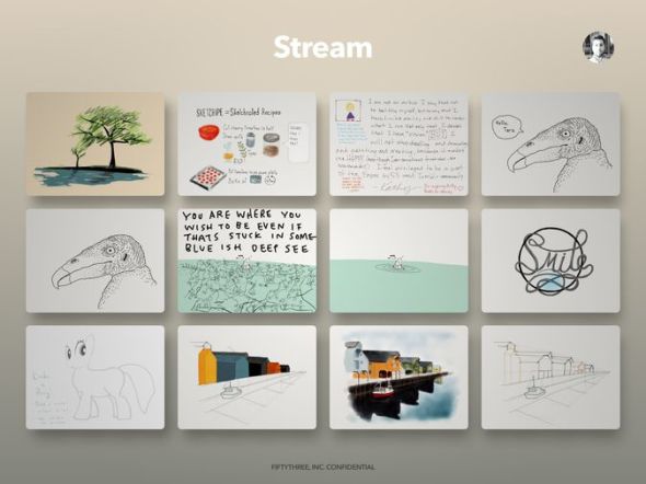 FiftyThree 推出 Mix 平台，讓 Paper 用家分享漂亮範本