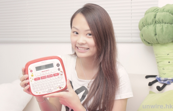 把文件變可愛喔！unwire 女同事 Bowl 潮玩 Brother Hello Kitty 標籤機