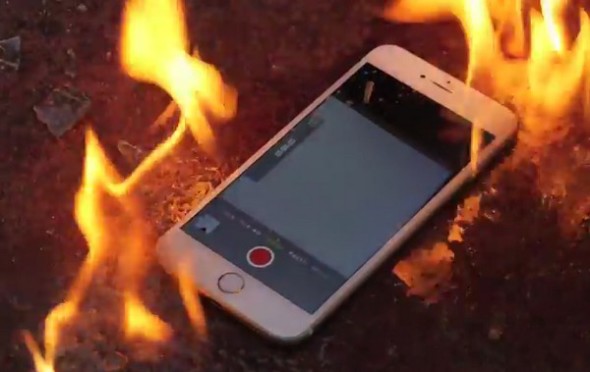 再來殘酷測試！火燒 iPhone 6 Plus 仲頂得順？