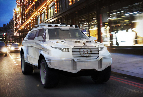 防彈防地雷  俄羅斯製重裝 SUV