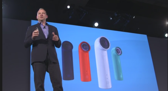 防水易用、慢動作拍攝、線上直播！HTC Re Camera