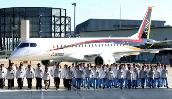 首架 Made in Japan 噴射引擎民航客機登場