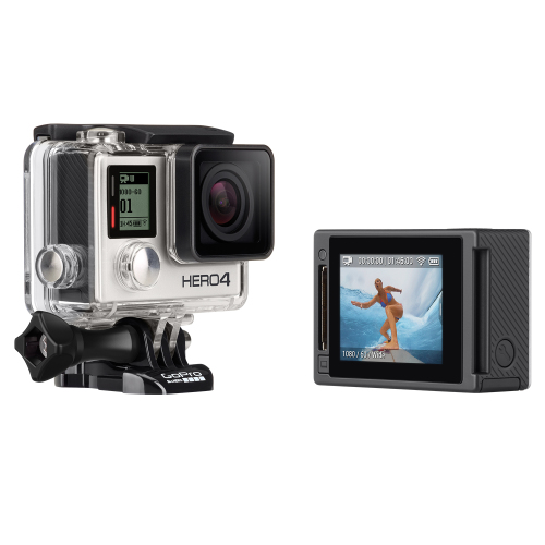 攝力兩倍提升！觸控螢幕！GoPro HERO 4 Black/Silver Edition