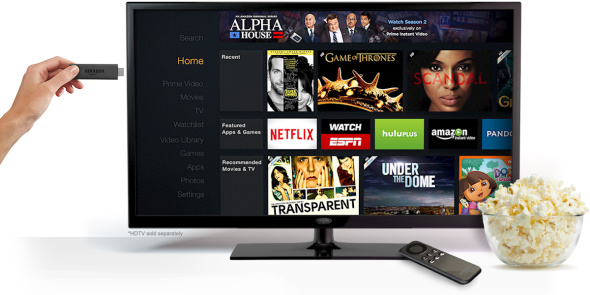 Amazon 推出 Fire TV Stick，挑戰 Google Chromecast