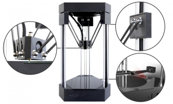 模組式設計 Flux All-in-one 3D 打印機現身