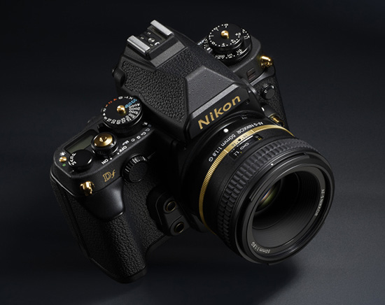 低調奢華？Nikon 推出金色限定版 Df