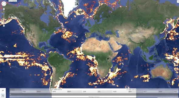 Google 利用新技術，監察打擊非法捕魚