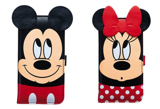 米奇/米妮隨身，日本 Disney x iDress iPhone6 筆記簿型保護套